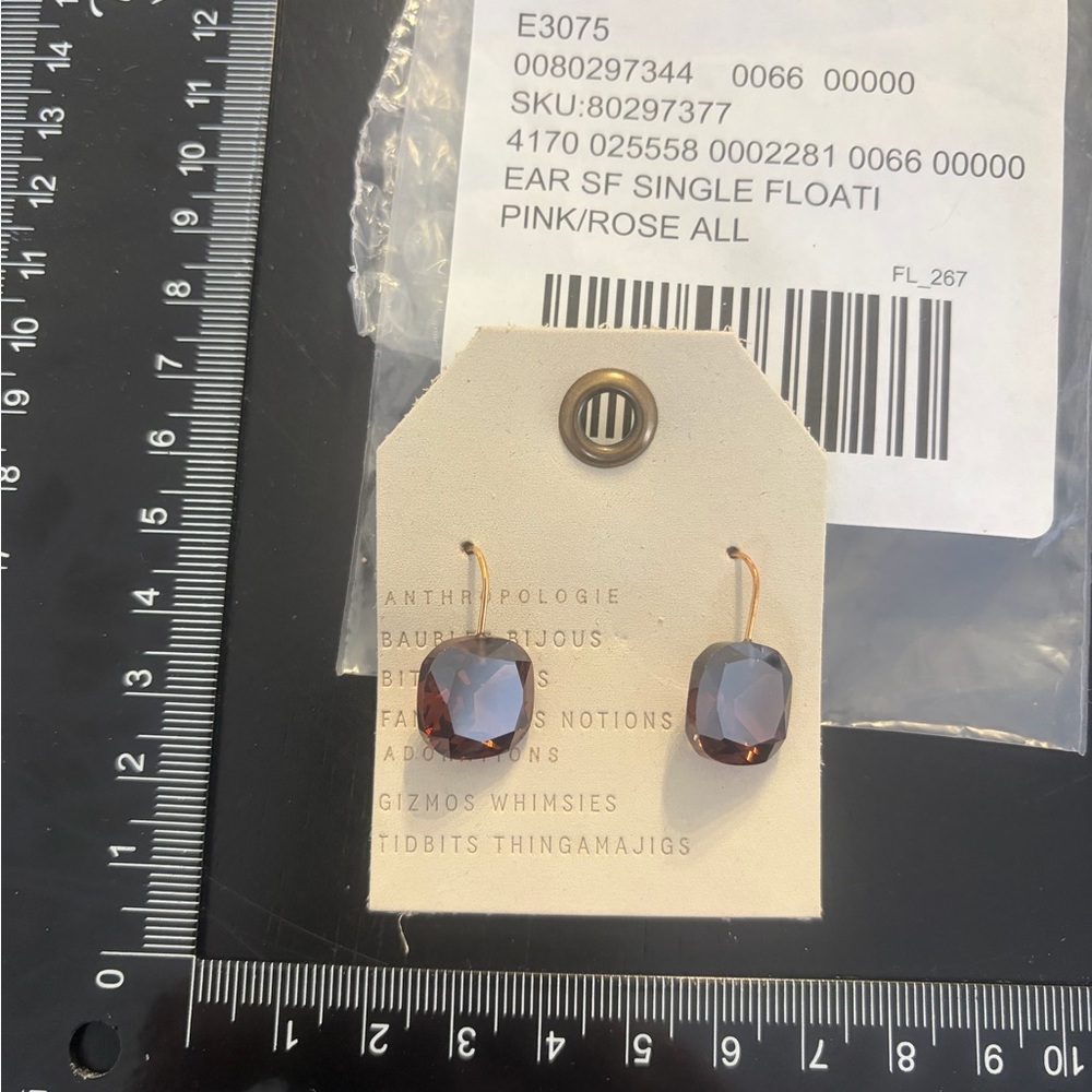 Anthropologie Pink/Rose Earrings